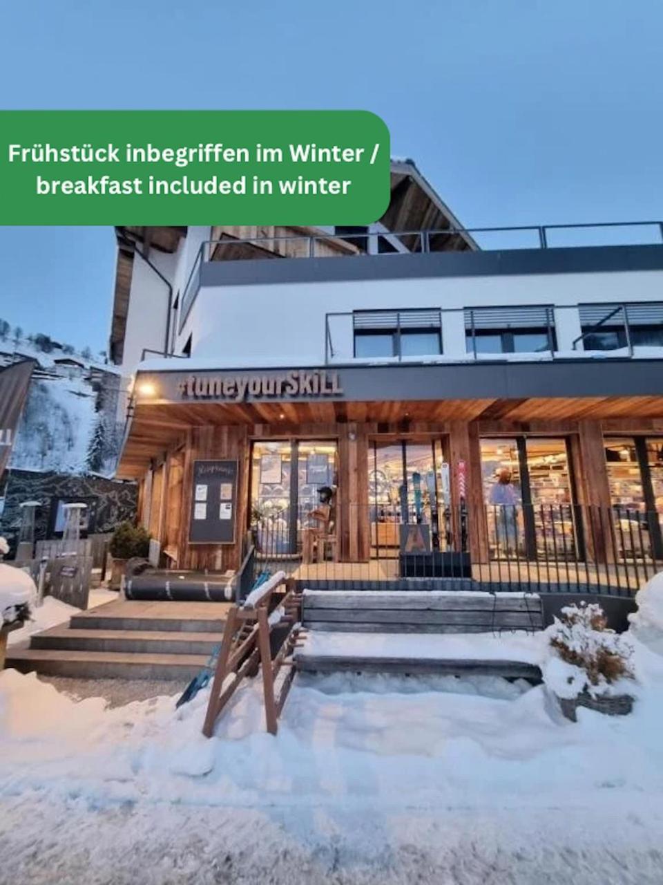 Skill Mountain Lodge - Ski Und Bike Hostel Im Sommer Mit Joker Card Saalbach-Hinterglemm Exteriér fotografie