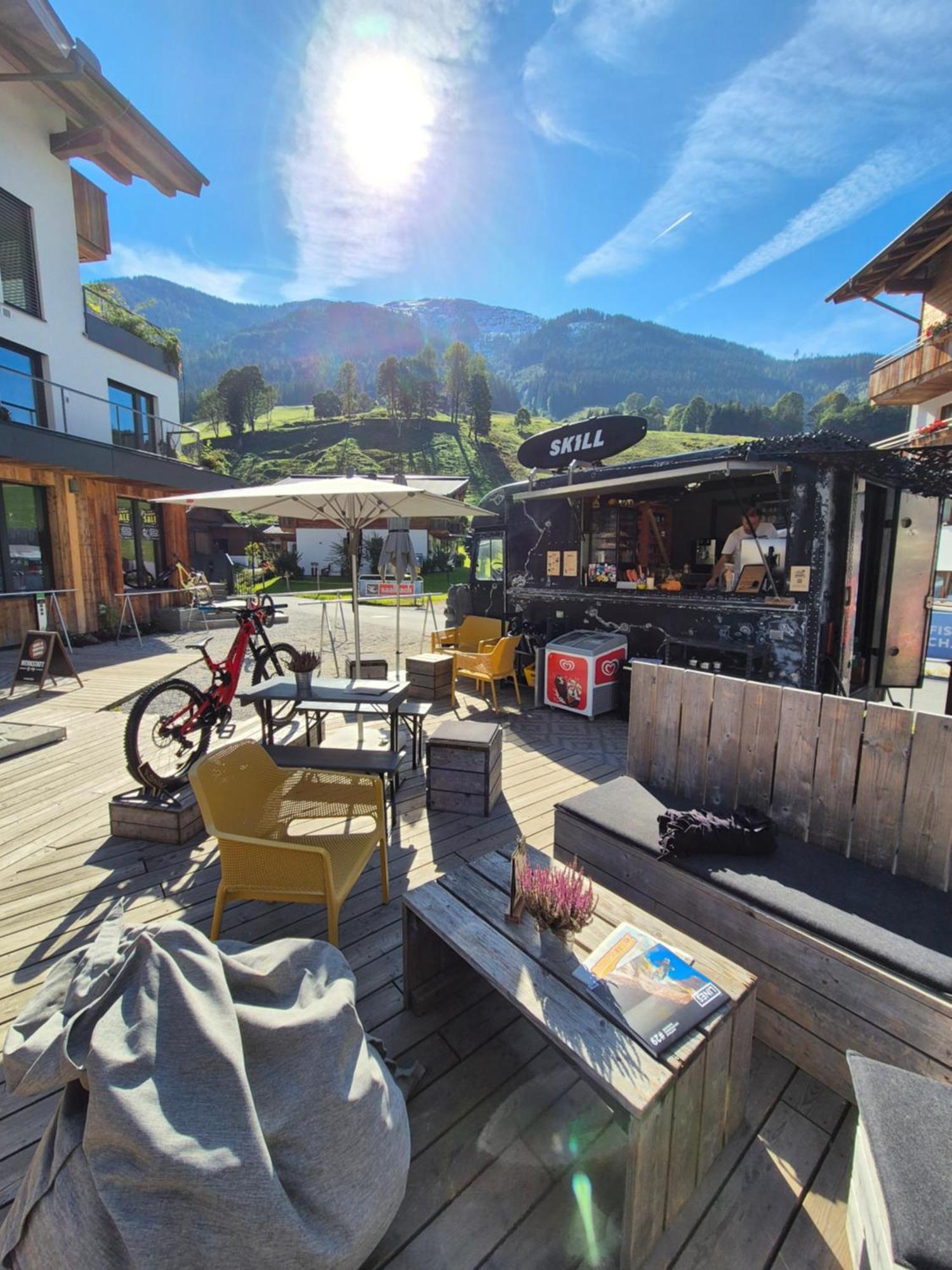 Skill Mountain Lodge - Ski Und Bike Hostel Im Sommer Mit Joker Card Saalbach-Hinterglemm Exteriér fotografie